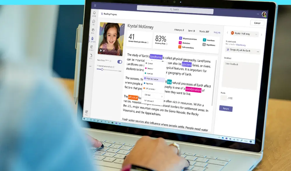 Reading Coach está disponible para todos los usuarios. Foto: Microsoft