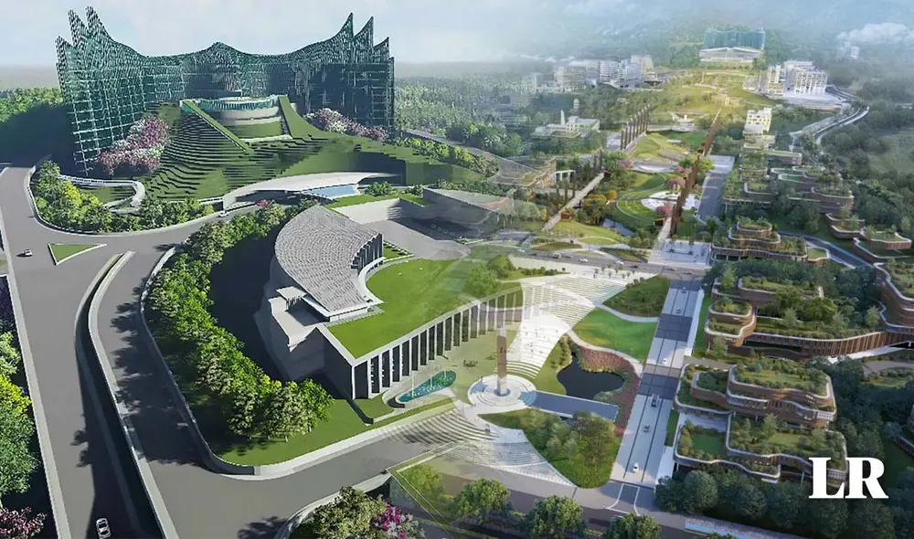 Nusantara, en Indonesia, contará con una inversión superior a los US$28.400 millones. Foto: composición LR/Bloombergc - Video: La Vanguardia