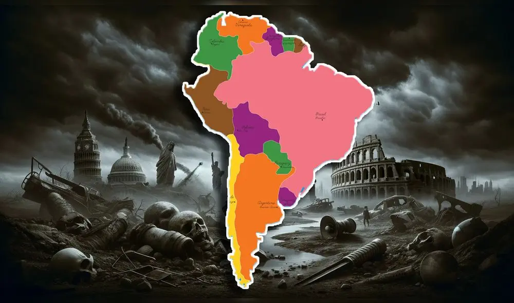 La posibilidad de una tercera guerra mundial sigue latente, marcada por tensiones internacionales y desafíos globales. Foto: composición LR/ChatGPT La posibilidad de una tercera guerra mundial sigue latente, marcada por tensiones internacionales y desafíos globales. Foto: composición LR/ChatGPT