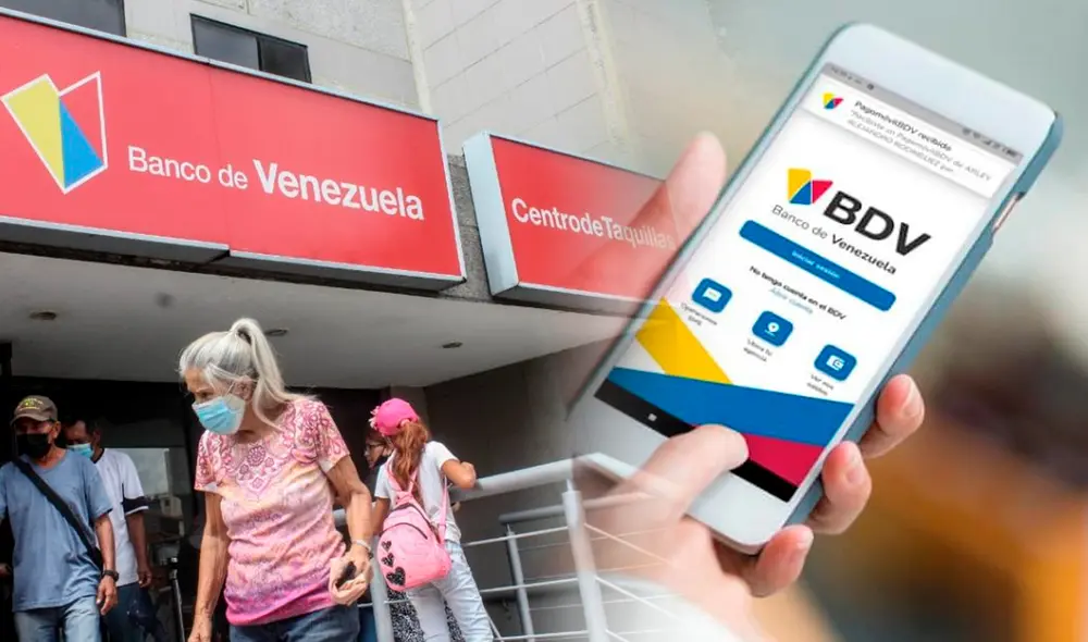 Conoce los servicios del Banco de Venezuela que puedes realizar en línea. Foto: composición LR/BDV en línea personas