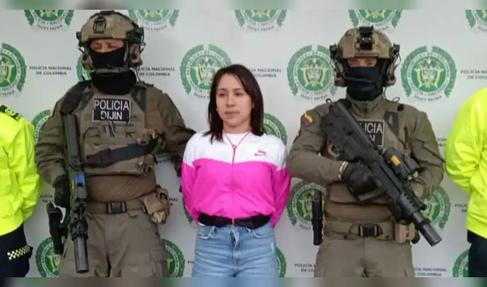 PJ dictó 18 meses de prisión contra Wanda del Valle. Foto: Policía de Colombia - Video: Latina