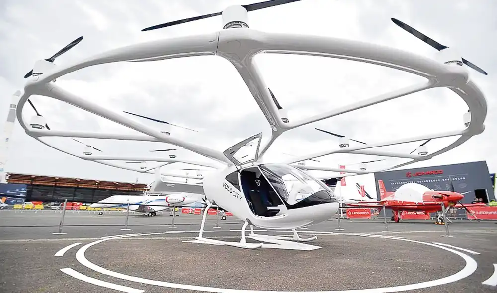 Taxi aéreo. Se anunciaron hace un año y podrían volar en París si le aprueban los controles seguridad aérea. Foto: difusión