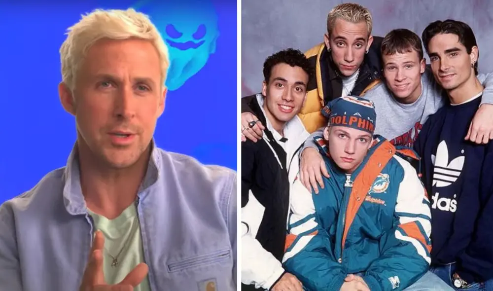 Ryan Gosling conocía a AJ y a Justin Timberlake. Foto: captura de YouTube