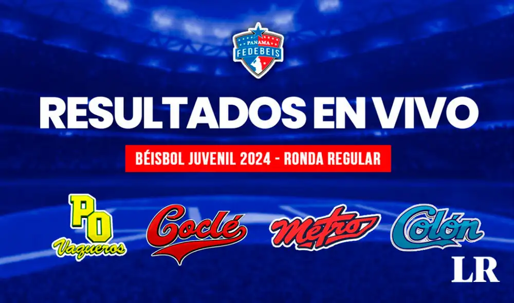 Coclé y Panamá Oeste son los actuales líderes del Béisbol Juvenil 2024. Foto: composición LR