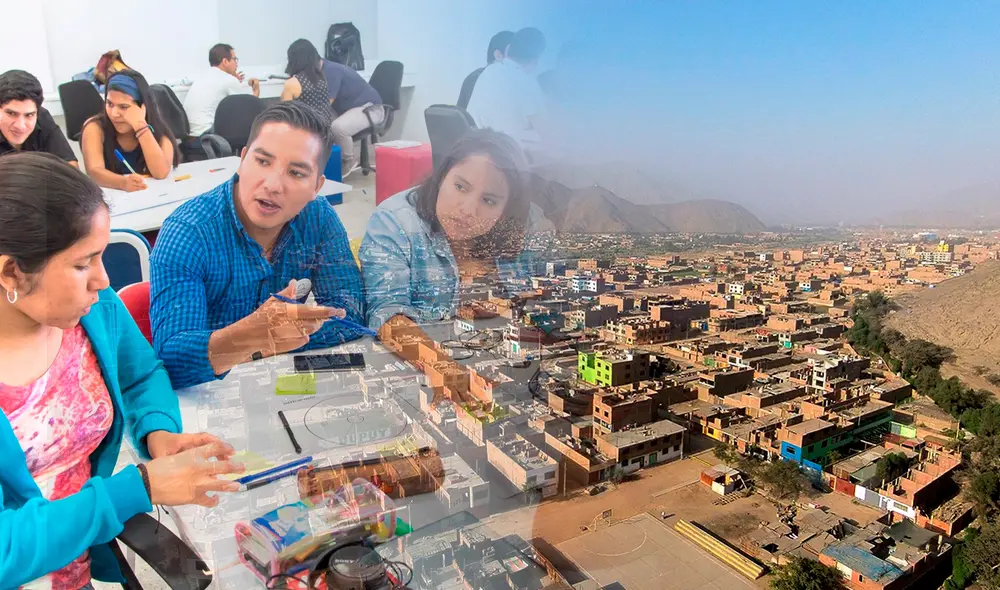 Sunedu reportó más de 20.000 estudiantes universitarios en Ate durante el semestre 2023-II. Foto: composición LR/Andina