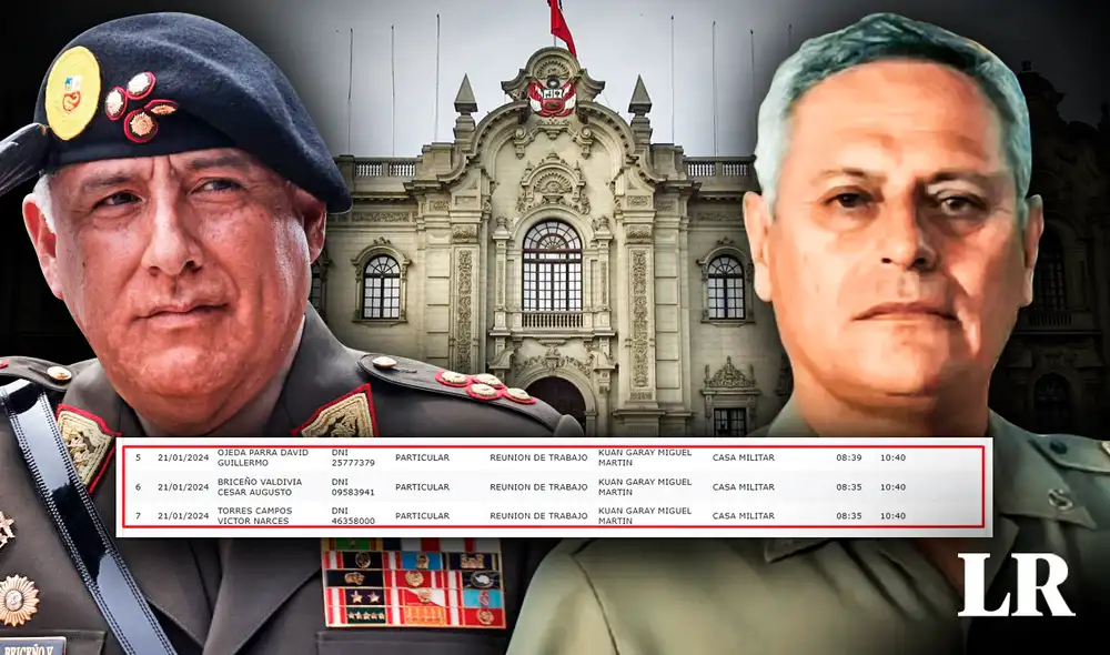 Reunión se produjo con el Miguel Kuan Garay en Palacio. Foto: composición de Fabrizio Oviedo/LR