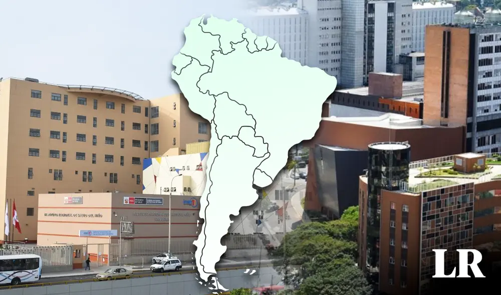 Solo dos países destacaron con sus hospitales en este ranking latinoamericano. Foto: composición de Fabrizio Oviedo/La República/Gobierno del Perú