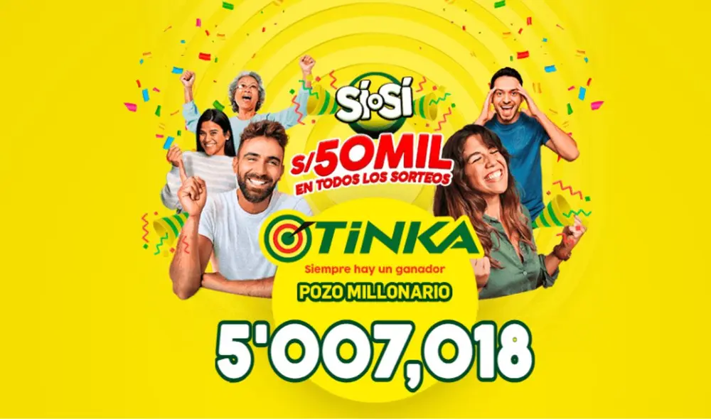 La Tinka se desarrollará a las 10.50 p. m. Foto: Intralot La Tinka se desarrollará a las 10.50 p. m. Foto: Intralot
