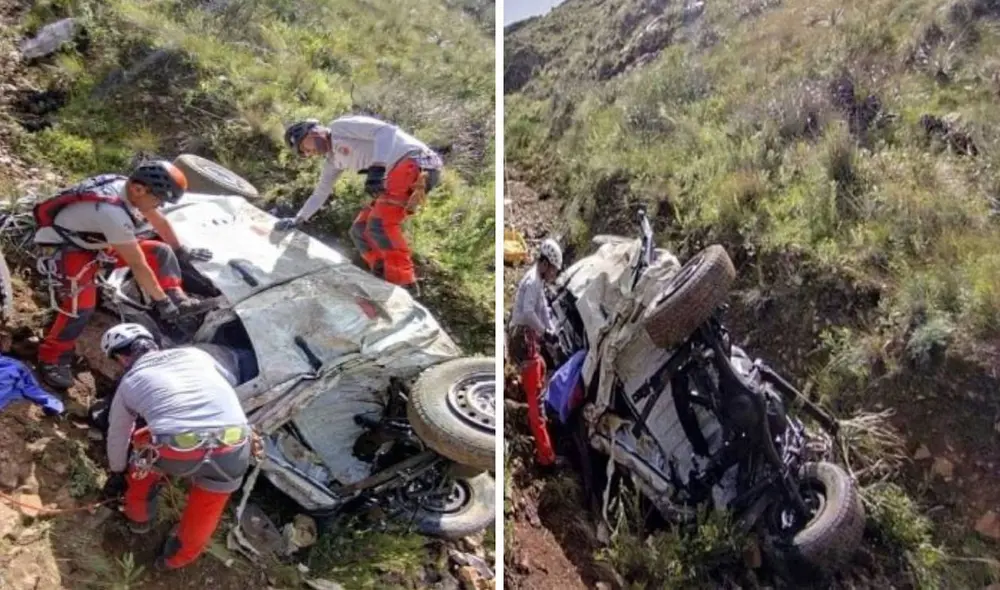 Cuerpos fueron trasladados a la morgue para las diligencias de ley. Foto: composición LR/Andina Cuerpos fueron trasladados a la morgue para las diligencias de ley. Foto: composición LR/Andina