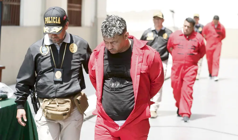 Capturados. ‘Dinastía Alayón’, una de las facciones del ‘Tren de Aragua’, fue desarticulada en una operación ejecutada por la Policía y el Ministerio Público. Fue un duro golpe al hampa. Foto: difusión