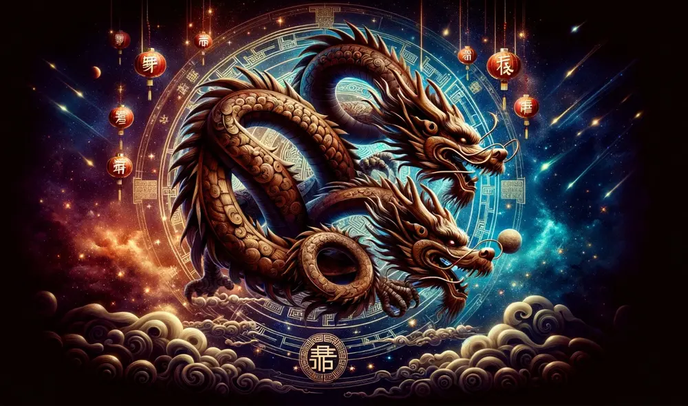 El Año Nuevo Chino 2024 inicia el 10 de febrero. Foto: Dall-e