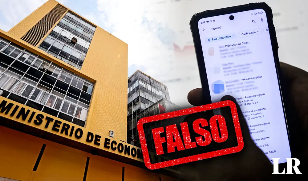 El MEF emitió un pronunciamiento para advertir a la población sobre malhechores que piden transferencias o depósitos a nombre de la institución. Foto: composición de Fabrizio Oviedo/LR/Andina