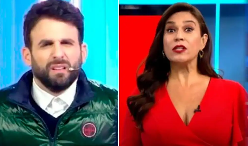 Rodrigo González estuvo con Gigi Mitre en el esperado concierto de Ricky Martin el pasado 19 de enero. Foto: composición LR/captura Willax TV/captura América TV