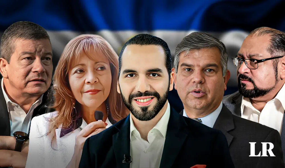 Nayib Bukele continúa liderando las últimas encuestas a casi una semana de las elecciones 2024 en El Salvador. Foto: composición de Jazmin Ceras/La República/PrensaLatina