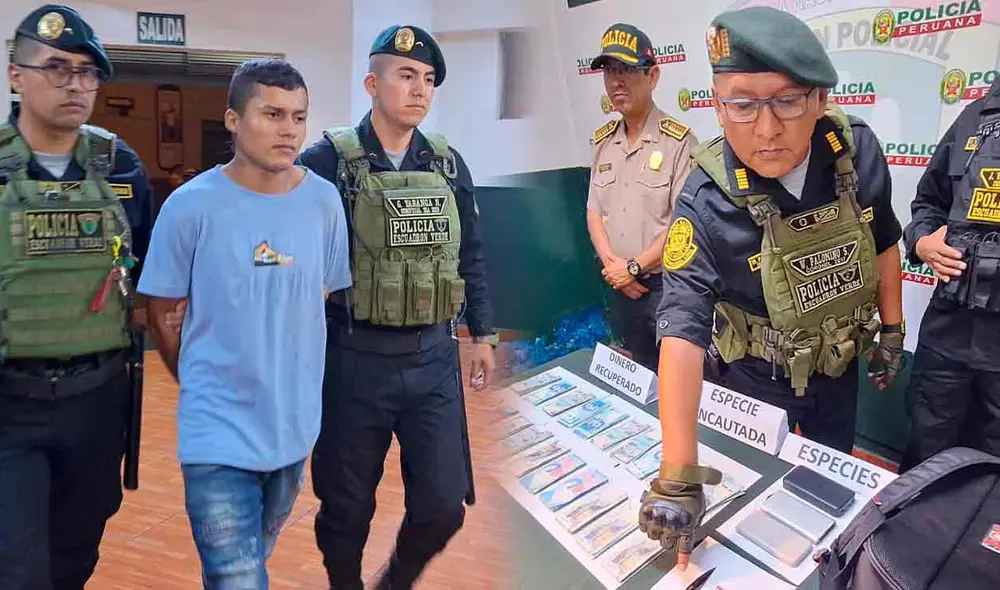 Policía recuperó S/41.000 de lo robado. Foto: composición LR/Grace Mora Policía recuperó S/41.000 de lo robado. Foto: composición LR/Grace Mora