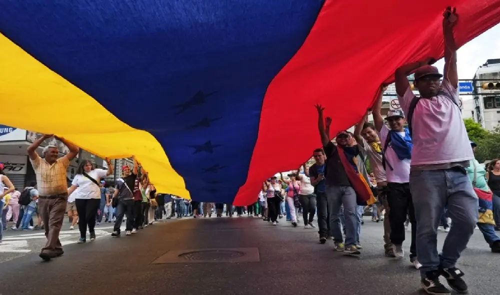 El Día Nacional de la Democracia en Venezuela se conmemora cada 23 de enero. Foto: AFP