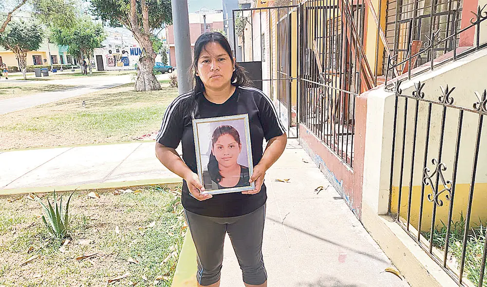 Dolida. La señora Cynthia Macharé pide el máximo castigo para el asesino de su hija. Foto: difusión Dolida. La señora Cynthia Macharé pide el máximo castigo para el asesino de su hija. Foto: difusión