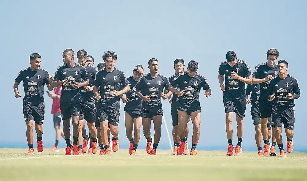 Motivados. La selección peruana sub-23 luchará por conseguir la clasificación a la fase final del certamen sudamericano. Foto: difusión