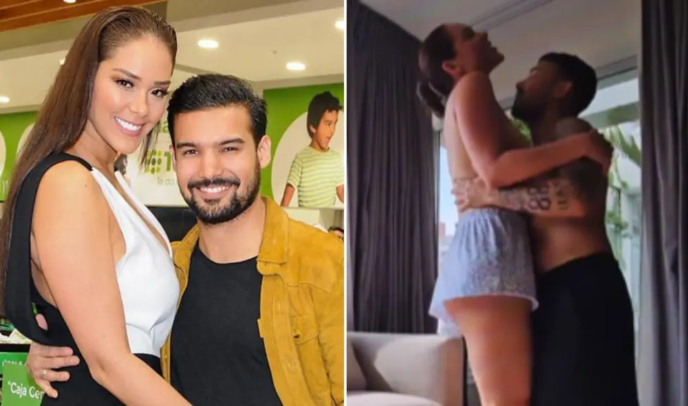 Karen Schwarz y Ezio Oliva iniciaron su relación en el año 2013. Foto: Composición LR/Karen Schwarz/Instagram