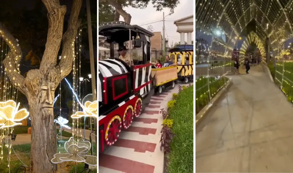 El Bosque Encantado de Fátima volvió a abrir sus puertas después de más de 3 años. Foto: composición LR/captura de TikTok