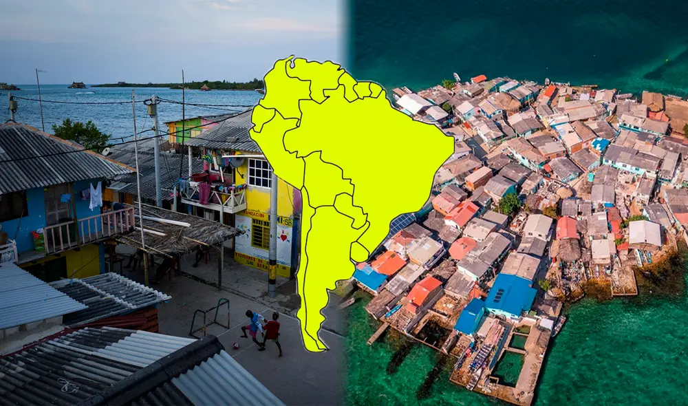 Dentro de la isla más pequeña y más poblada del mundo, el 60% son niños y adolescentes. Foto: composición LR/Facebook Dentro de la isla más pequeña y más poblada del mundo, el 60% son niños y adolescentes. Foto: composición LR/Facebook