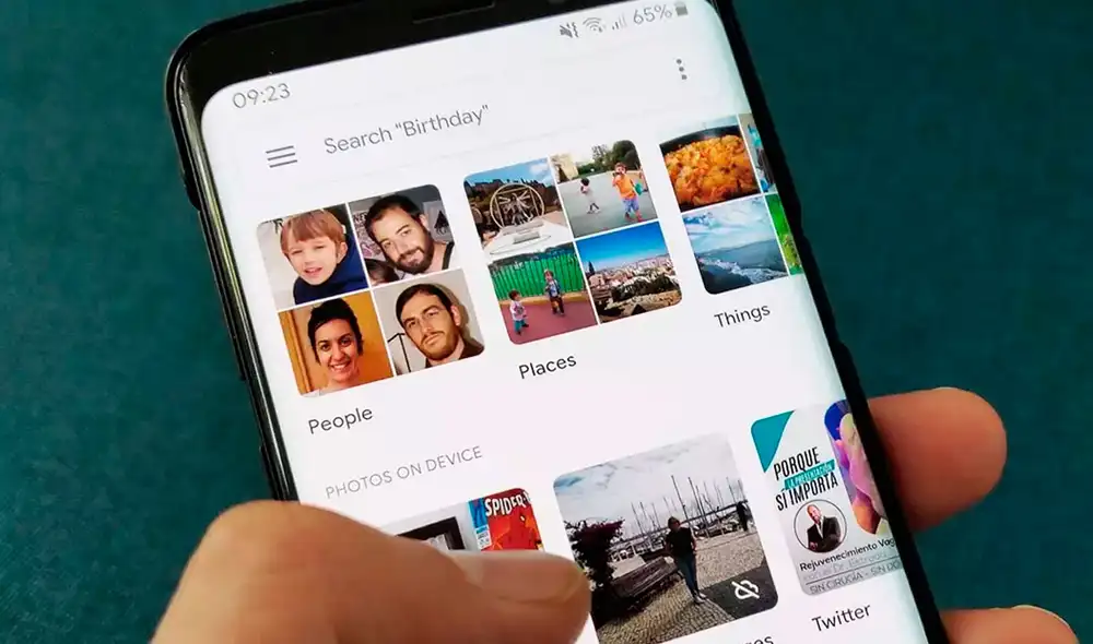 Google Fotos está disponible en Android e iOS. Foto: Blog de Uptodown