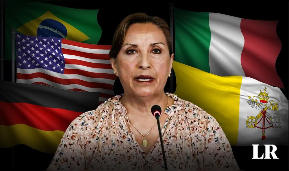 En poco más de un año de gestión, Dina Boluarte ha salido en cuatro oportunidades del país. Foto: composición de Jazmín Ceras/La República En poco más de un año de gestión, Dina Boluarte ha salido en cuatro oportunidades del país. Foto: composición de Jazmín Ceras/La República