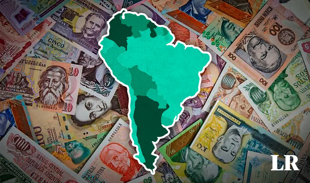 Los billetes son emitidos exclusivamente por los bancos centrales de cada país y poseen medidas de seguridad como cintas, ilustraciones coincidentes, marcas de agua, etc. Foto: composición LR/123RF/difusión