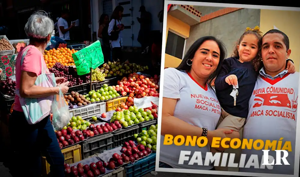 El Nuevo Bono de 108 bolívares serán entregados a las familia venezolanas. Foto: composición Jazmin Ceras/LR/EFE/Canal Patria Digital