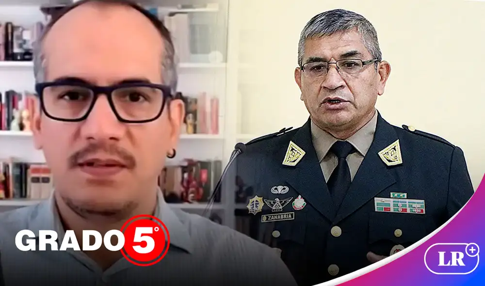 "Zanabria indicó que la agresión contra la presidenta habría sido usada como pretexto para sacarlo de su puesto", dijo Gómez Fernandini en su programa 'Grado 5'. Foto: composición LR de Gerson Cardoso/ La República "Zanabria indicó que la agresión contra la presidenta habría sido usada como pretexto para sacarlo de su puesto", dijo Gómez Fernandini en su programa 'Grado 5'. Foto: composición LR de Gerson Cardoso/ La República