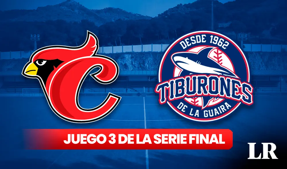 Cardenales de Lara y Tiburones de La Guaira chocaron por el juego 3 de la Serie Final en el estadio Antonio Herrera Gutiérrez. Foto: composición de Fabrizio Oviedo/La República