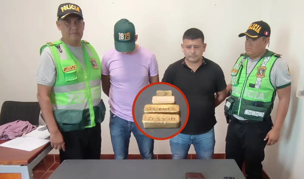 Sujetos serán procesados por el delito de lavado de activos. Foto: composición LR/PNP