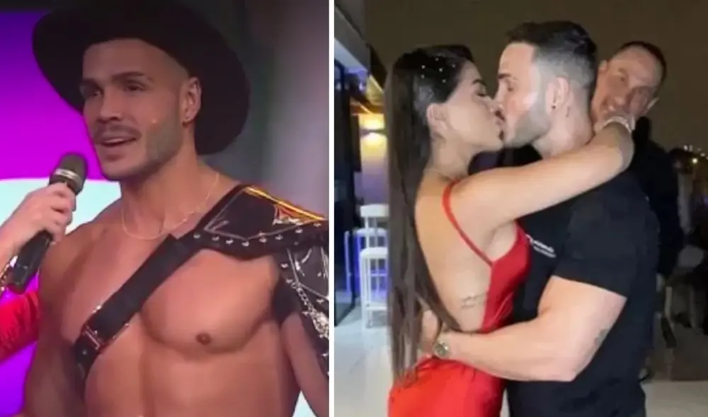 Mario Irrivarren y Onelia Molina iniciaron su romance en julio del 2023. Foto: composición LR/captura América TV/Onelia Molina/Instagram