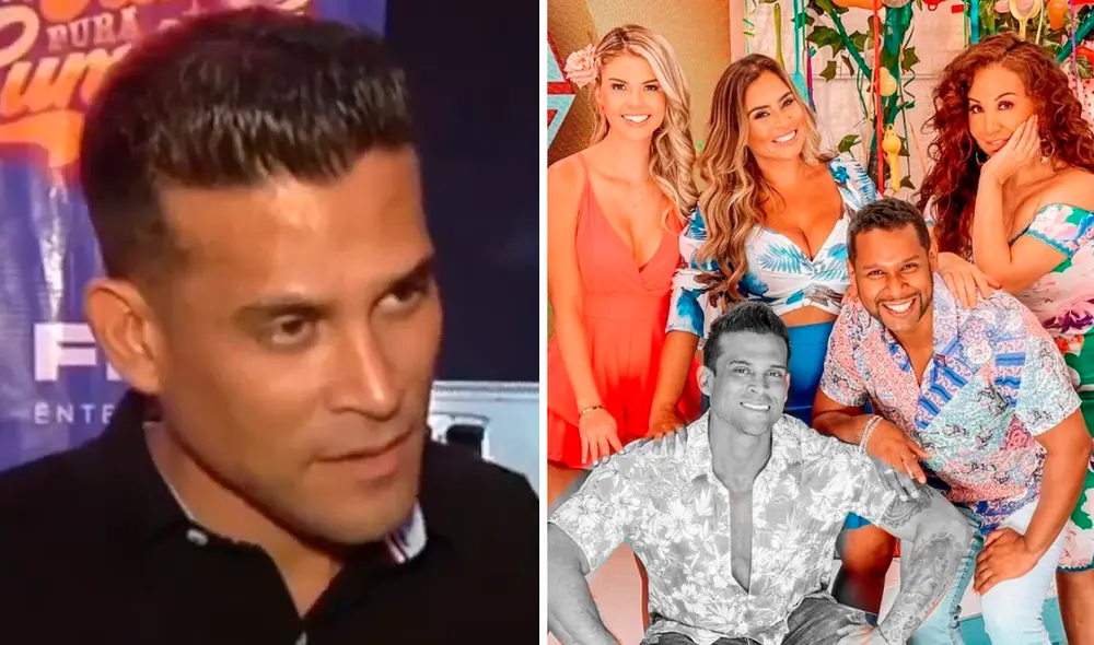 Christian Domínguez se dedicará a la agrupación de cumbia que lidera tras salir de 'América hoy'. Foto: composición LR / Panamericana TV / América TV Christian Domínguez se dedicará a la agrupación de cumbia que lidera tras salir de 'América hoy'. Foto: composición LR / Panamericana TV / América TV