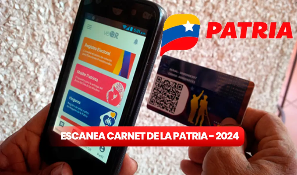 El carnet de la patria es la 'identificación' del venezolano en el Sistema Patria. Foto: composición LR/Esnelgen Bermudez/Patria