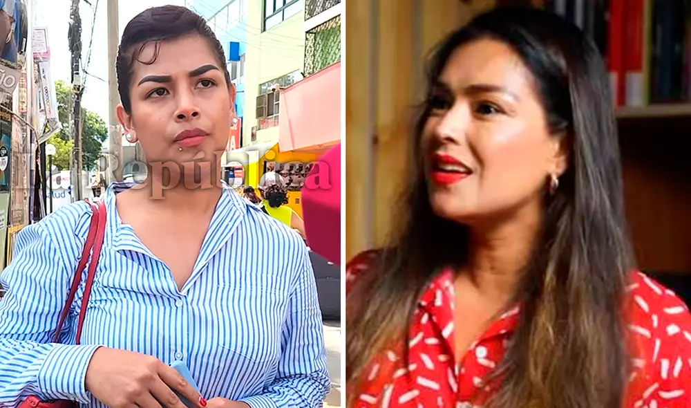 Jhazmín Gutarra habló sobre Claudia Portocarrero desde el Hospital Essalud Angamos. Foto: Bárbara Mamani URPI-LR / YouTube