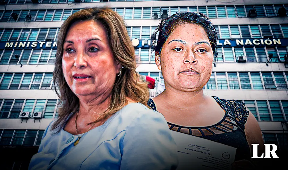 Ruth Bárcena es investigada por el presunto delito de violencia contra la autoridad en agravio de Dina Boluarte. Foto: composición de Gerson Cardoso/La República - Video: Exitosa