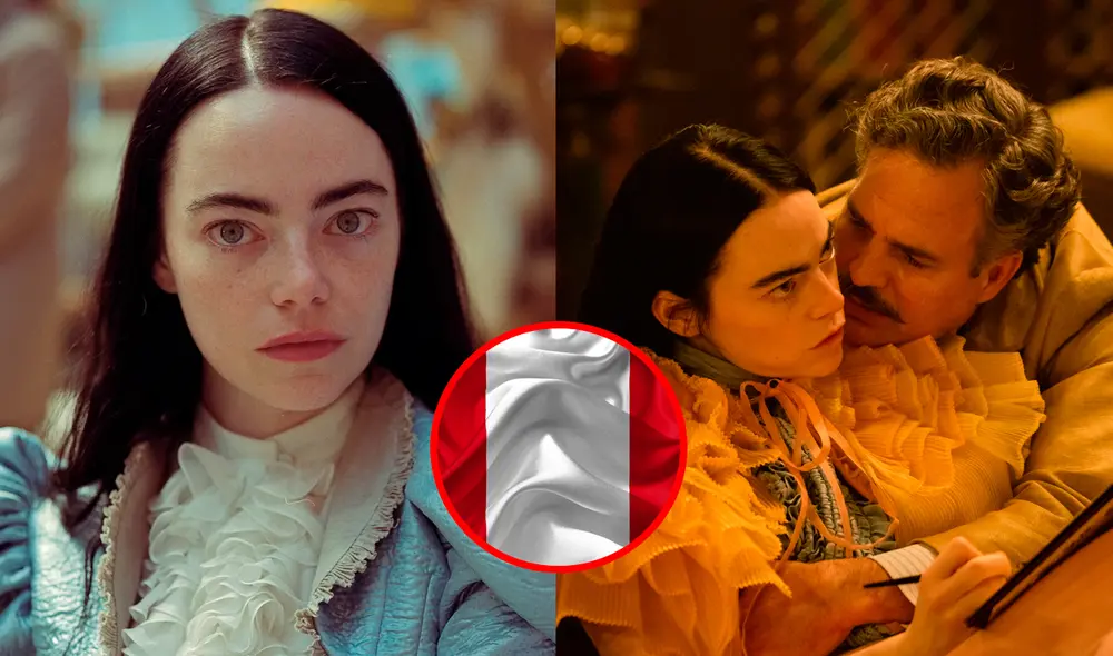 Emma Stone interpreta a Bella Baxter, una joven que se suicida y que vuelve a la vida por obra de un médico demente. Foto: composición LR/Searchlight Pictures/Pixabay