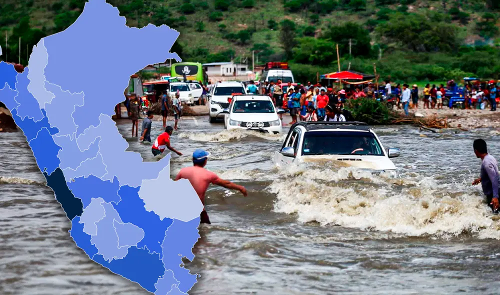Lluvias en el Perú persisten y provocan estragos en diferentes ciudades. Foto: composición LR/referencial