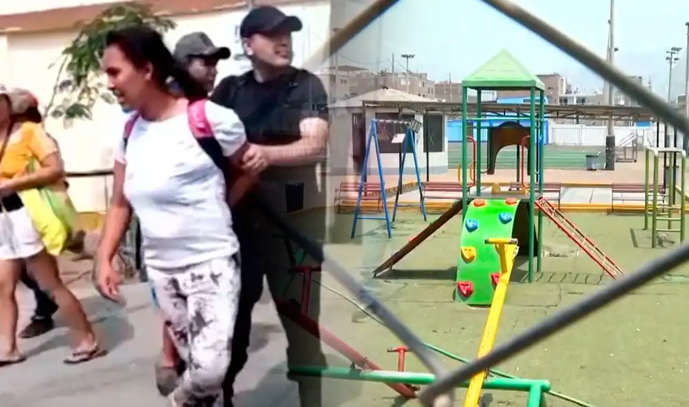 La mujer permanece detenida en la comisaría de Santa Elizabeth. Foto: composición LR/Canal N La mujer permanece detenida en la comisaría de Santa Elizabeth. Foto: composición LR/Canal N