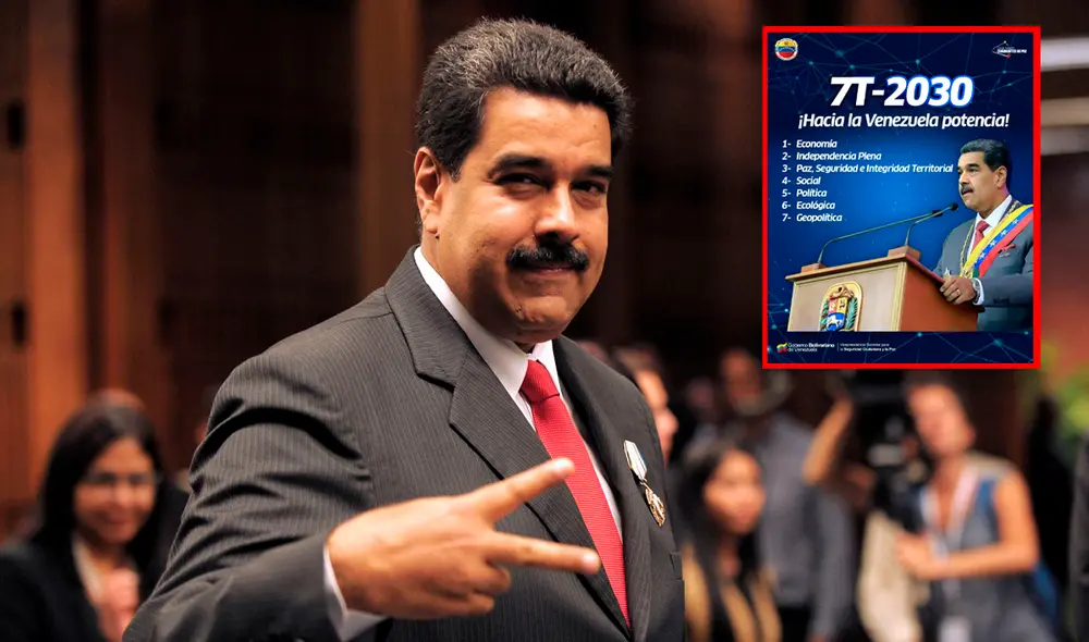 Nicolás Maduro es el presidente de Venezuela desde el 2013. Foto: composición LR/AFP/Canal Patria Digital/Telegram Nicolás Maduro es el presidente de Venezuela desde el 2013. Foto: composición LR/AFP/Canal Patria Digital/Telegram