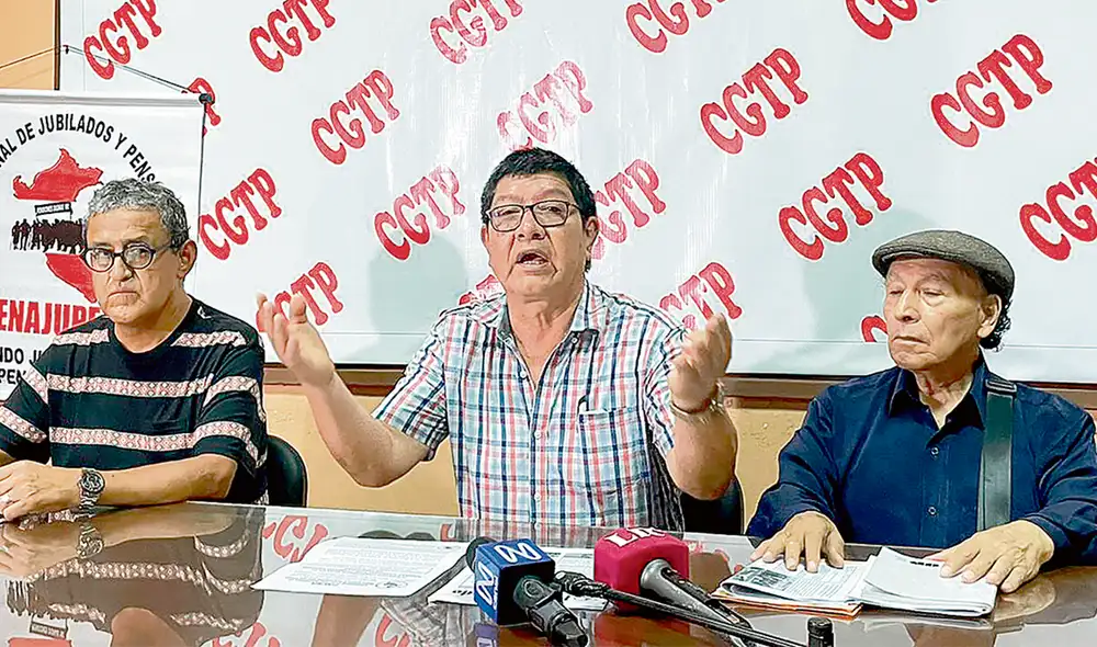 Básico. Gremio de trabajadores considera que las pensiones no deben ser inferiores al sueldo mínimo, hoy fijado en S/1.025. Foto: difusión