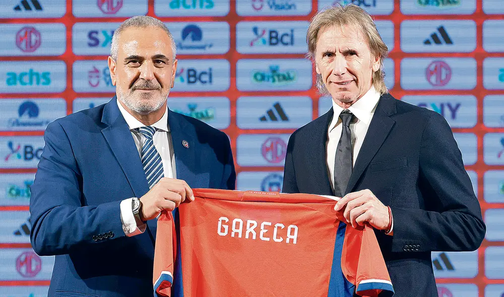 Confirmado. Gareca llegó en la mañana a Santiago y horas después fue anunciado como nuevo DT de Chile. Foto: EFE Confirmado. Gareca llegó en la mañana a Santiago y horas después fue anunciado como nuevo DT de Chile. Foto: EFE