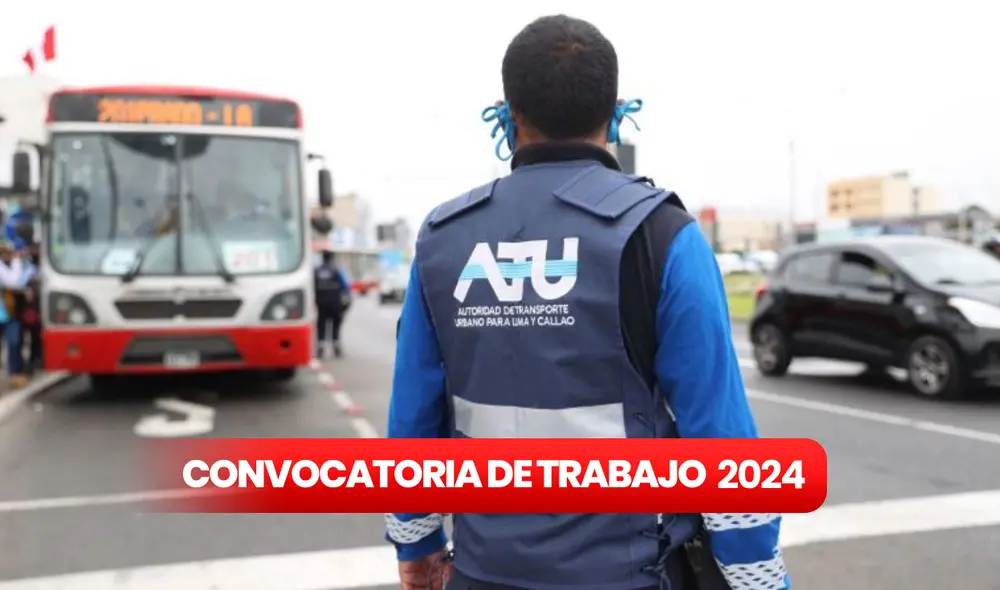 Dos de las vacantes disponibles para la ATU solo necesitan secundaria completa. Foto: composición LR/El Peruano Dos de las vacantes disponibles para la ATU solo necesitan secundaria completa. Foto: composición LR/El Peruano