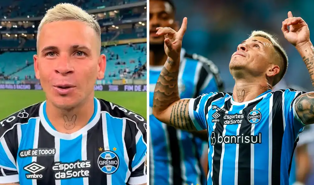 Yeferson Soteldo anotó un gol en la victoria del Tricolor por la Copa Gaucho. Foto: Gremio
