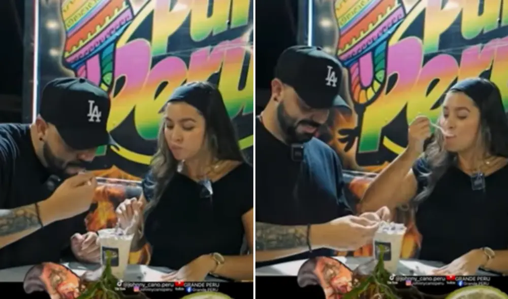 Los jóvenes mencionaron que le ponen 150 puntos de 10 a la leche de tigre. Foto: composición LR/YouTube/@johnnycanoperu1