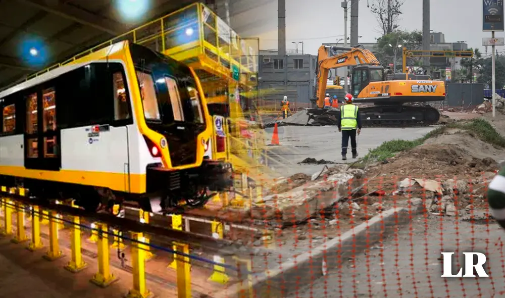 Línea 2 unirá distritos desde Ate hasta el Callao en tan solo 45 minutos. Foto. composición Gerson Cardoso/LR/Difusión