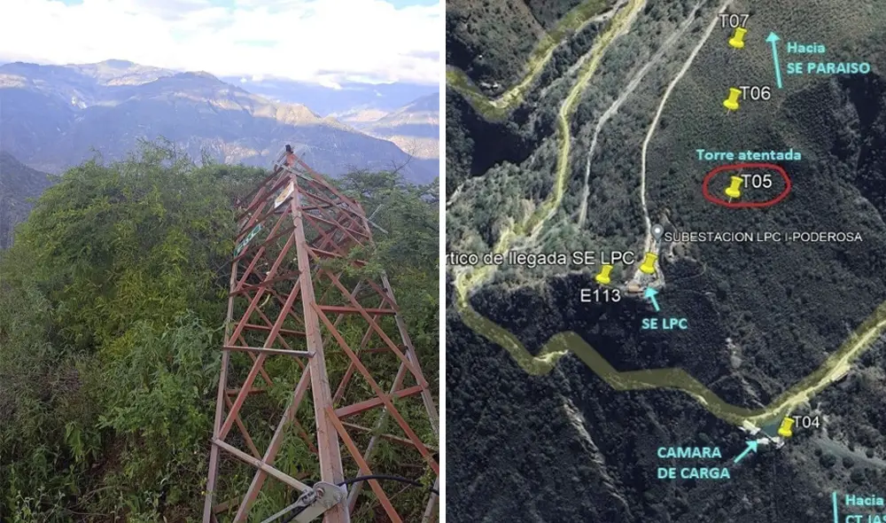 Ataque en La Poderosa paralizó las labores de minería. Foto: composición LR/La Poderosa Ataque en La Poderosa paralizó las labores de minería. Foto: composición LR/La Poderosa