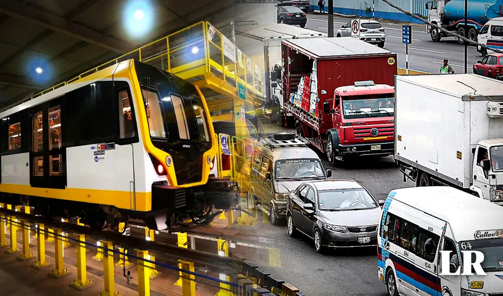 Conoce los desvíos vehiculares por obras de la Línea 2 en el Callao. Foto: composición LR