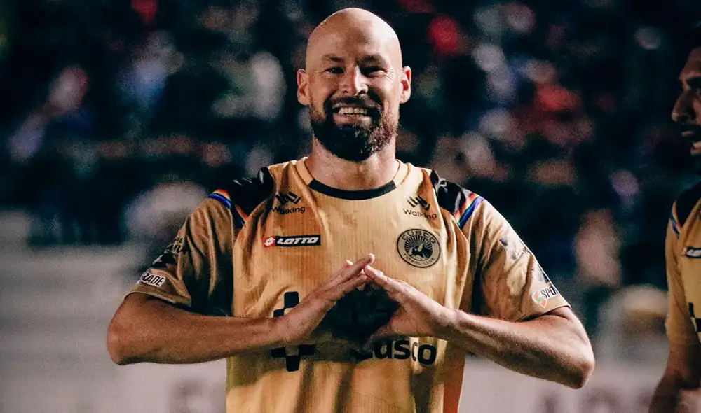 Juan Manuel Tevez convirtió un doblet para Cusco FC en el inicio del Torneo Apertura. Foto: Liga 1 Te Apuesto